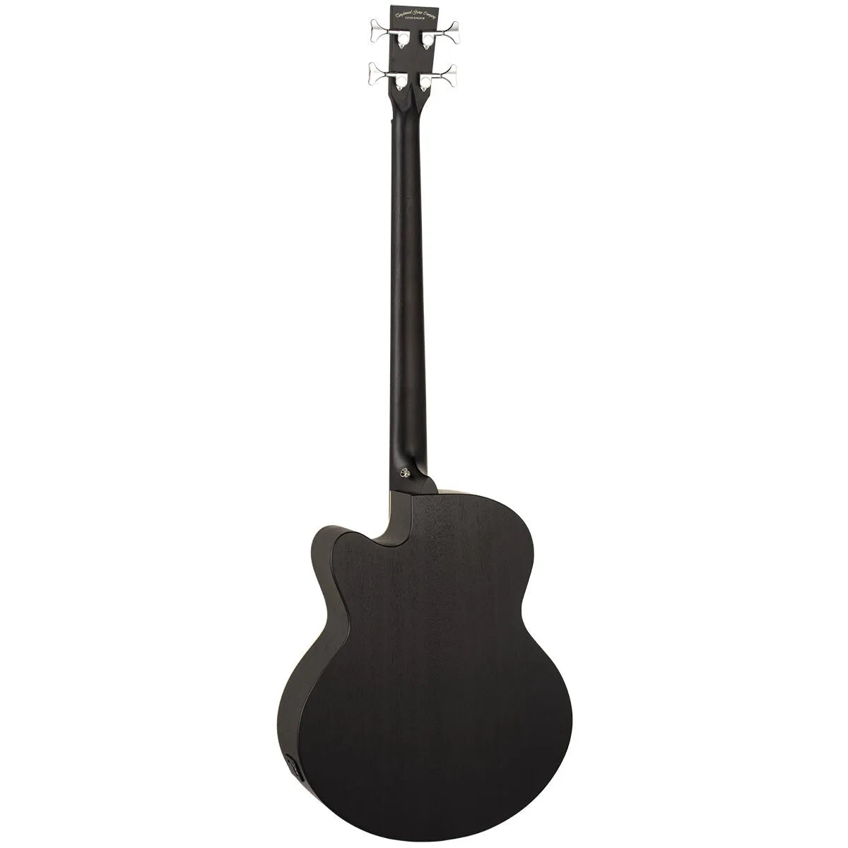 Tanglewood Blackbird TB7AB-CE Acoustic Bass Cutaway Electric Smokestack Satin — view 3