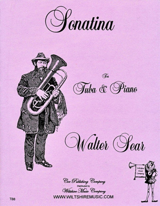 Sear - Sonatina For Tuba/Piano (Cor Publishing)