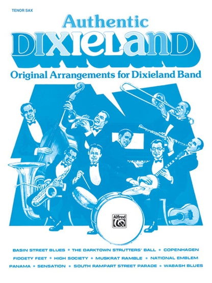 Authentic Dixieland Tenor Saxophone Sheet Music