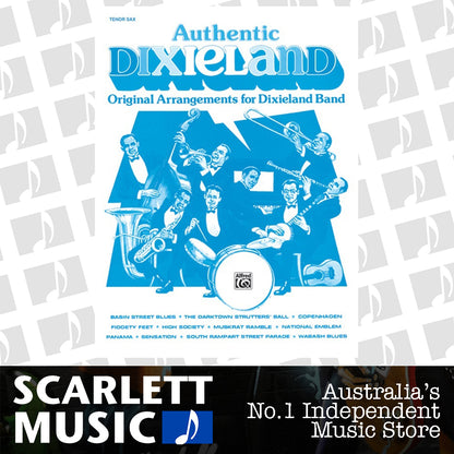 Authentic Dixieland Tenor Saxophone Sheet Music — view 2