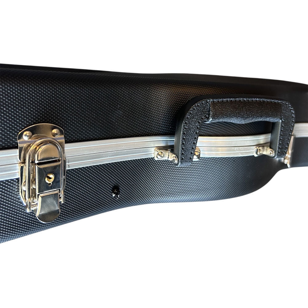 Torque ABS Electric Bass Guitar Case - Black-X Finish — view 3