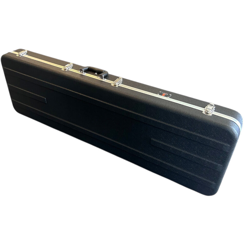 Torque Deluxe ABS Rectangular Electric Bass Guitar Case - Black — view 3