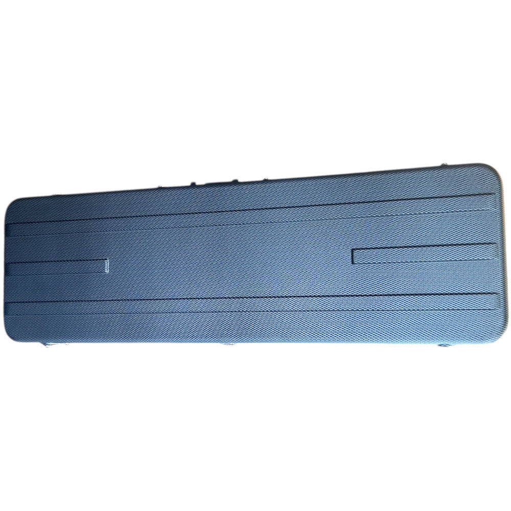 Torque Deluxe ABS Rectangular Electric Bass Guitar Case - Light Grey — view 3