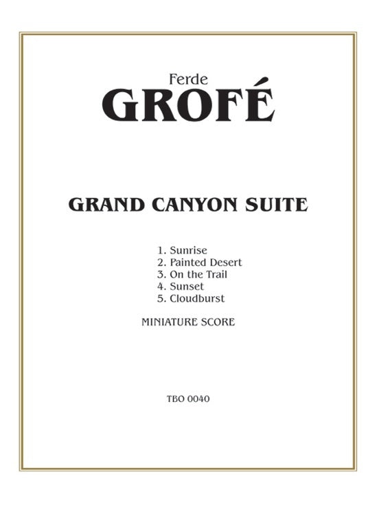 Grand Canyon - Mini Score