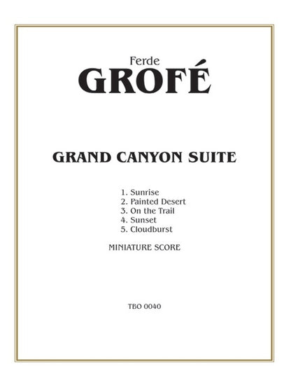 Grand Canyon - Mini Score