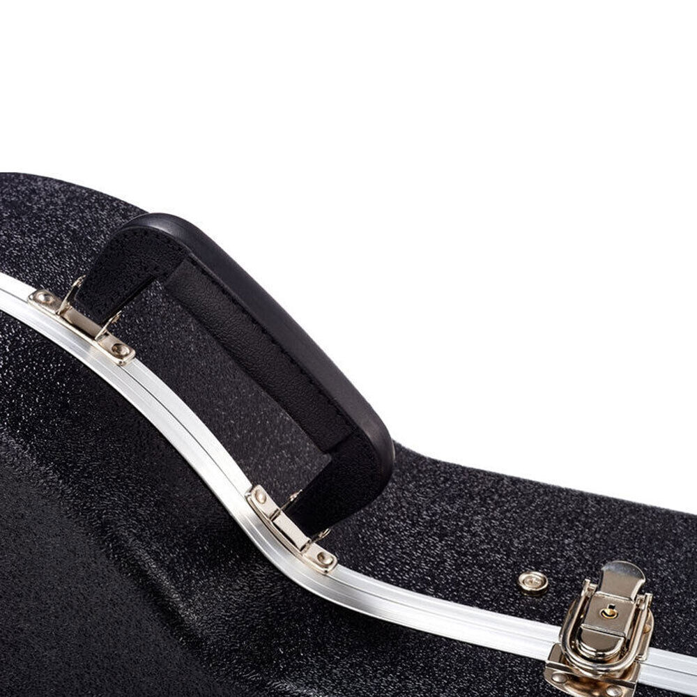 Torque Deluxe Molded ABS Banjo Case with Plush Interior and Storage Compartment, Black Finish — view 4