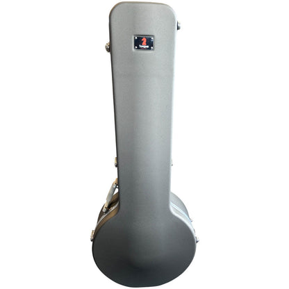 Torque Deluxe Molded ABS Banjo Case with Plush Interior and Storage Compartment