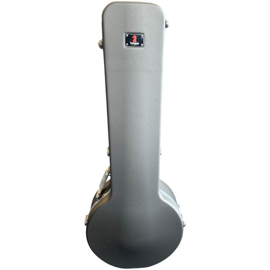 Torque Deluxe Molded ABS Banjo Case with Plush Interior and Storage Compartment