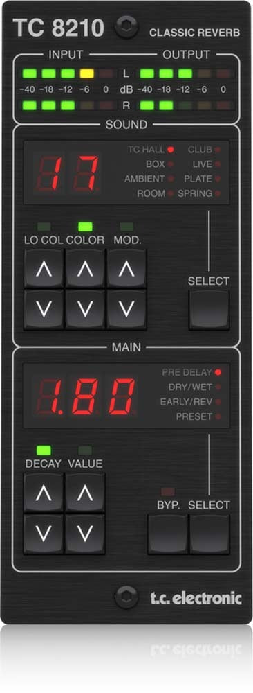 Classic Mixing Reverb Plug-in with Dedicated Hardware Controller