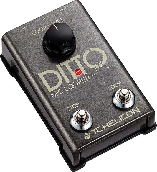 Ditto Mic Looper - Looping Pedal for Vocalists.