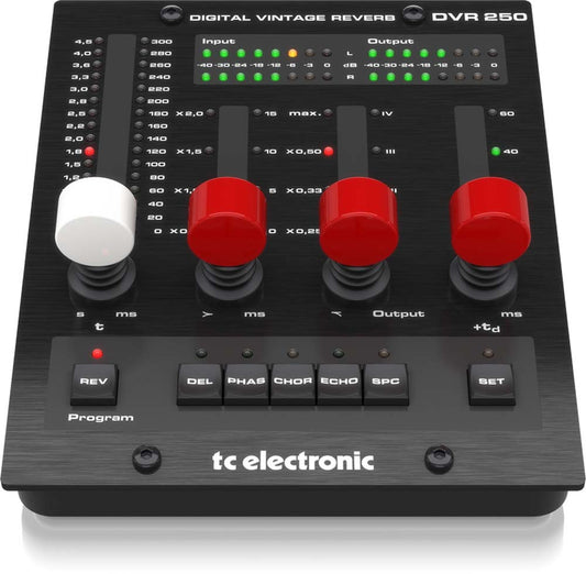 Digital Vintage Reverb with Inspiring Hardware Interface