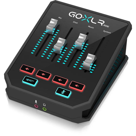Online Broadcast Mixer with USB/Audio Interface and Midas Preamp
