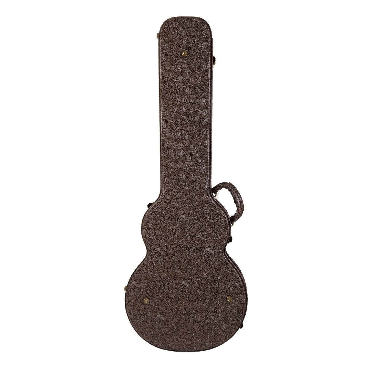 Tokai Deluxe LP-Style Electric Guitar Hard Case - Paisley Dark Brown — view 2