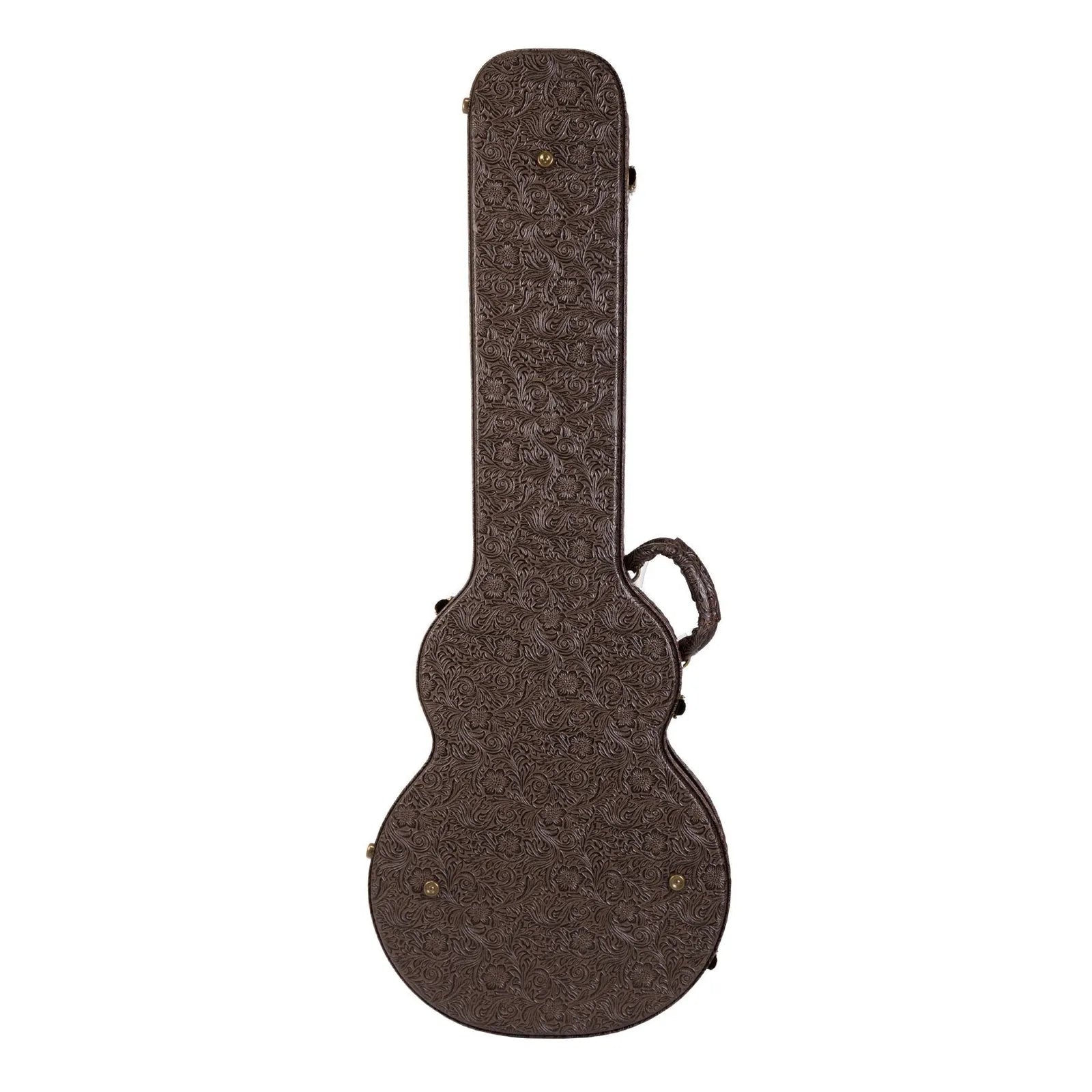 Tokai Deluxe LP-Style Electric Guitar Hard Case - Paisley Dark Brown — view 2