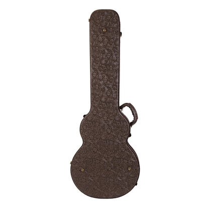 Tokai Deluxe LP-Style Electric Guitar Hard Case - Paisley Dark Brown — view 2