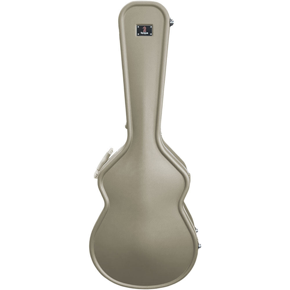 Torque ABS Classical Guitar Case with Plush Interior and Storage Compartment