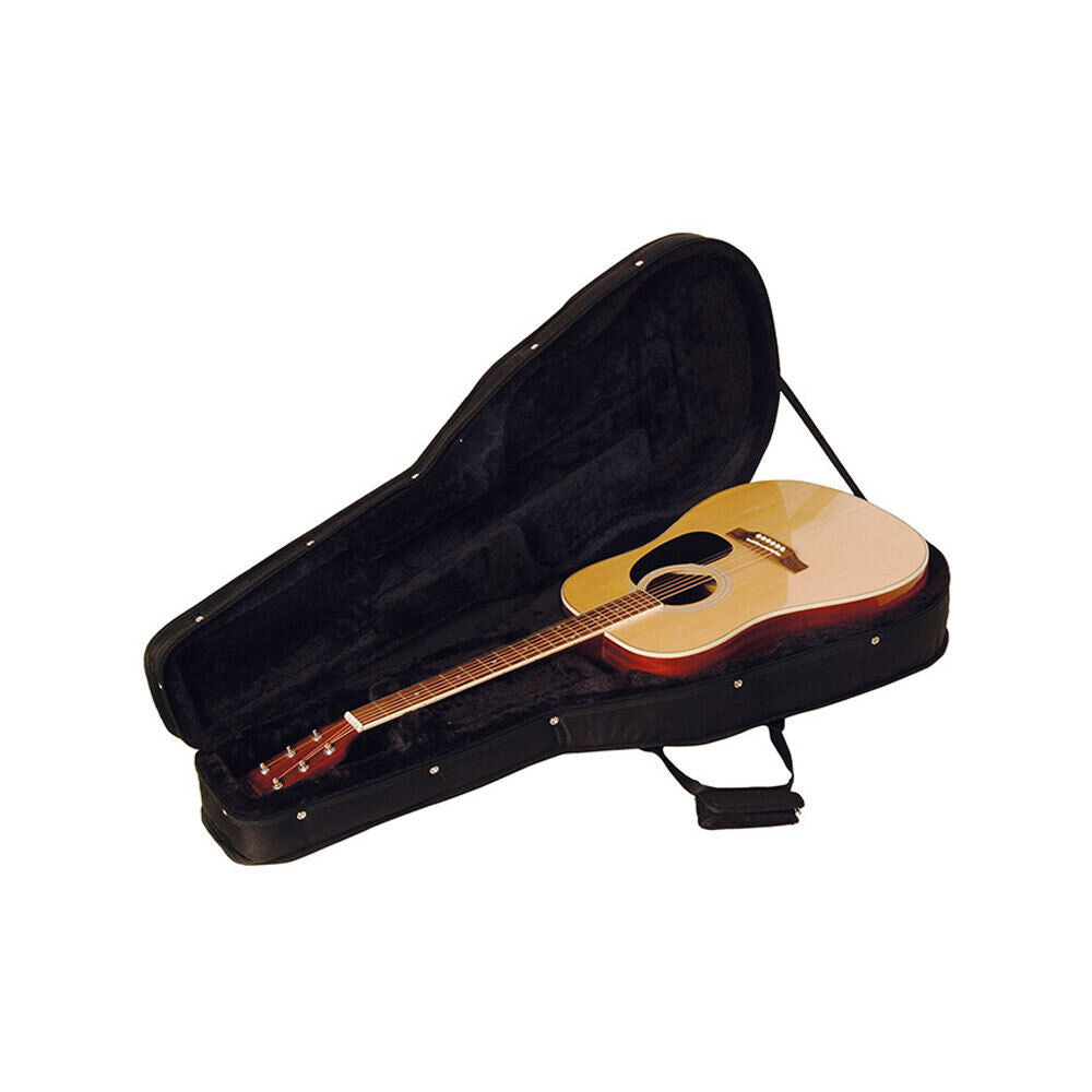 Torque Poly Foam Classical Guitar Case with Black Nylon Exterior — view 2