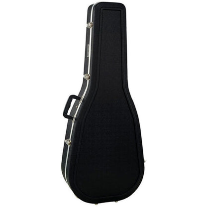 Torque Deluxe ABS Classical Guitar Case - Black Finish, Molded, EPS Foam Interior, Lockable Latch, Storage Compartment, Ergonomic Handle