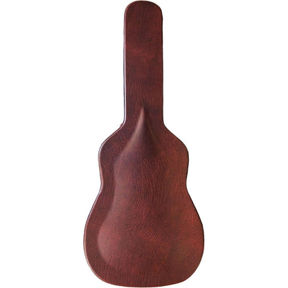 Torque Wooden Archtop Classical Guitar Case with Plush Interior and Lockable Design