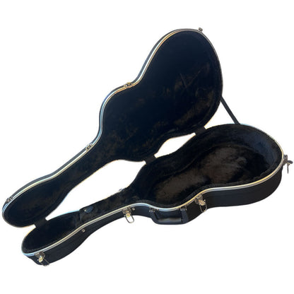 Torque Deluxe ABS Classical Guitar Case - Black Finish with EPS Foam Interior, Storage Compartment, and Lockable Latch — view 2