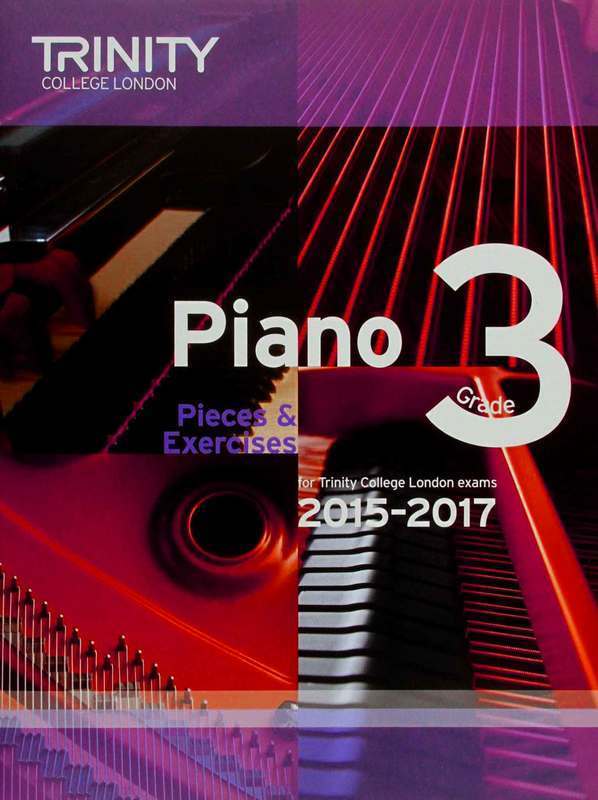 Piano Pieces and Exercises Gr 3 2015-2017 (Softcover Book)