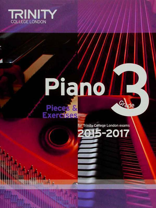 Piano Pieces and Exercises Gr 3 2015-2017 (Softcover Book)