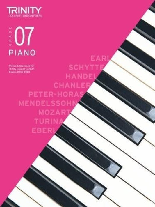Trinity Piano Exams: Pieces & Exercises Grade 7, 2018–2020 (Trinity College London)
