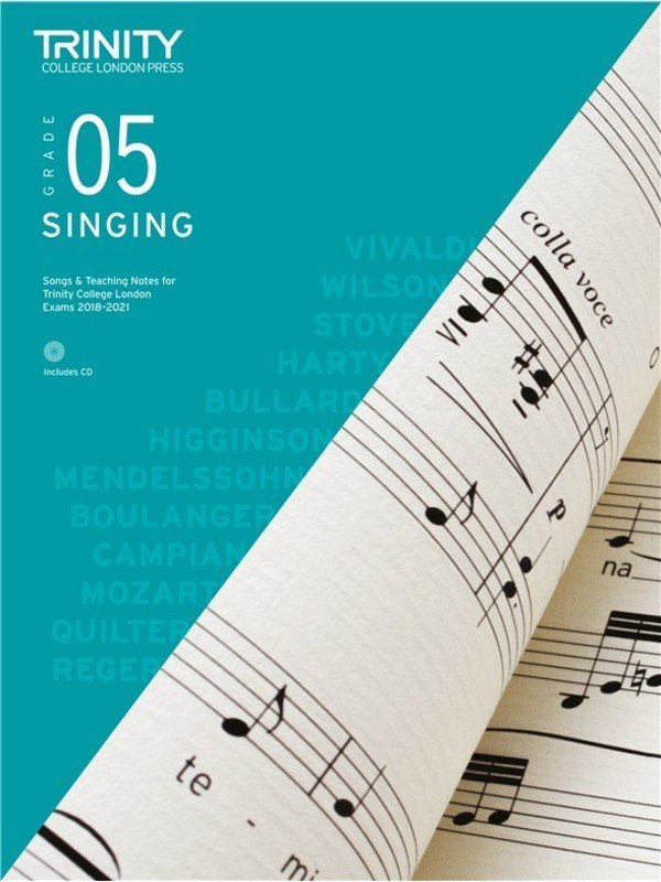 Trinity Singing Grade 5 (2018) — Book/CD (Trinity College London)