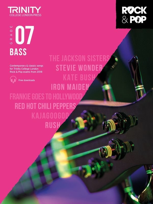 Trinity Rock & Pop Bass Grade 7 (2018) — Bass Guitar (Trinity College London)