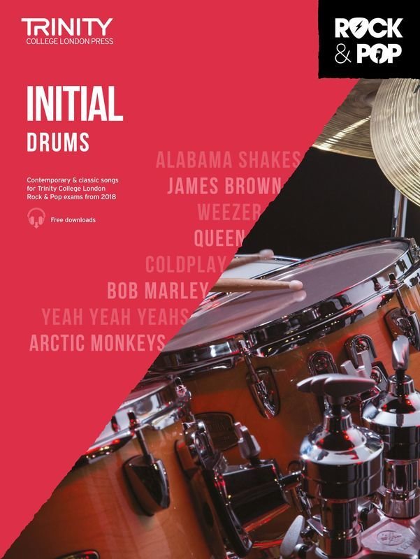 Trinity Rock & Pop Drums Initial (2018) — Drums (Trinity College London)