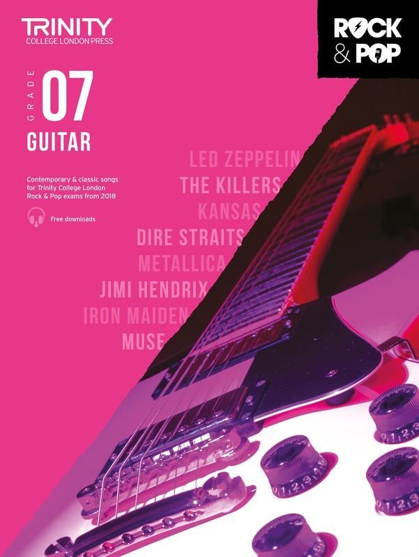 Trinity Rock & Pop Guitar Grade 7 (2018) — Guitar (Trinity College London)