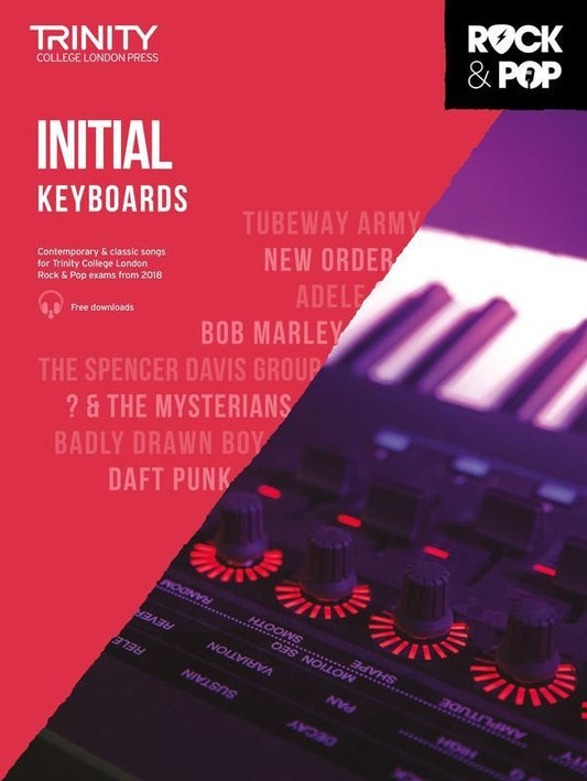 Trinity Rock & Pop Keyboards Initial (2018) — Keyboard (Trinity College London)