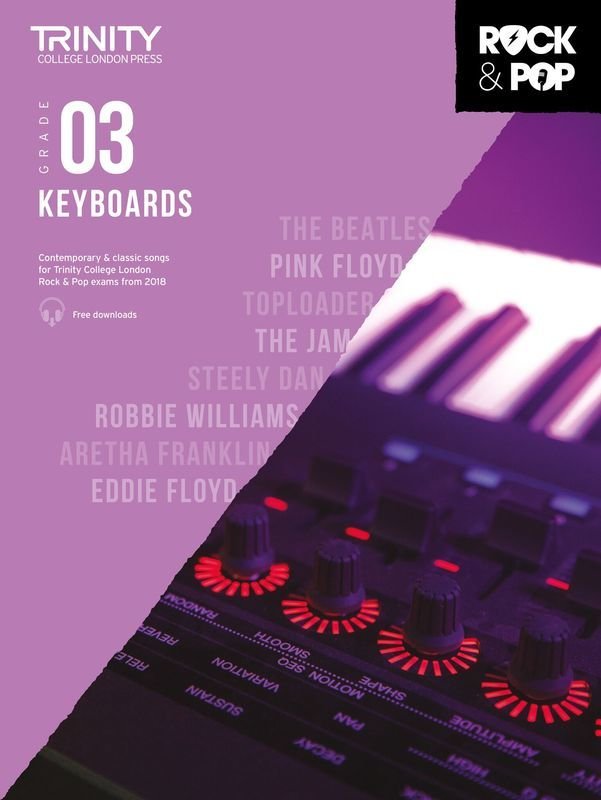 Trinity Rock & Pop Keyboards Grade 3 (2018) — Keyboard (Trinity College London)