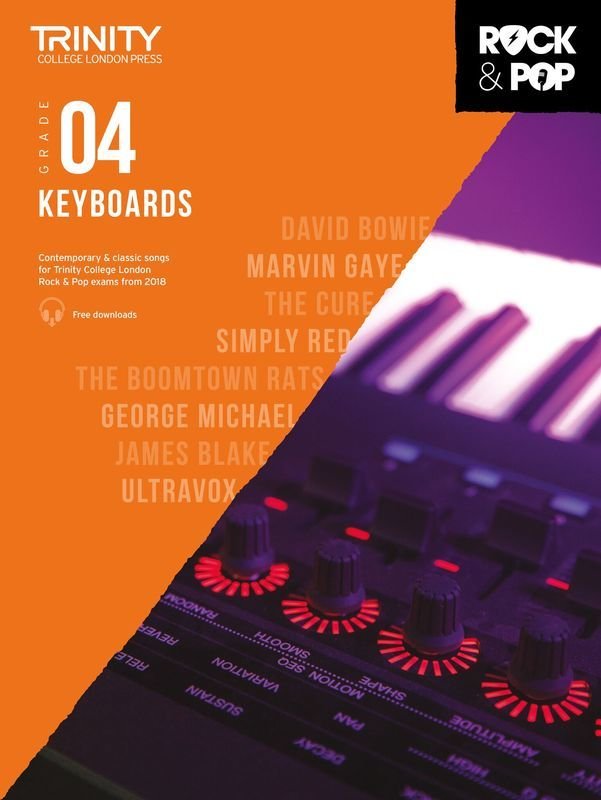 Trinity Rock & Pop Keyboards Grade 4 (2018) — Keyboard (Trinity College London)