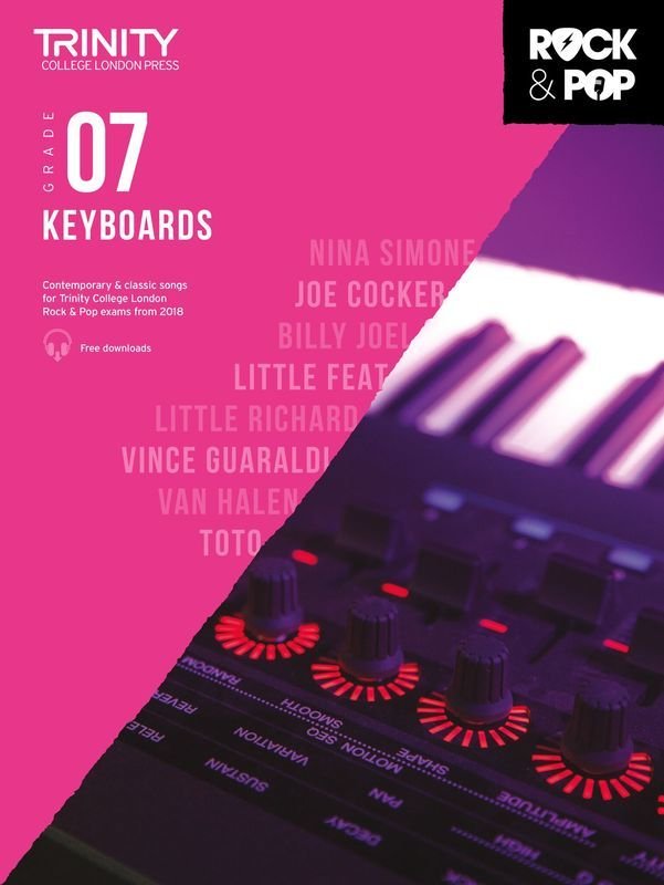 Trinity Rock & Pop Keyboards Grade 7 (2018) — Keyboard (Trinity College London)