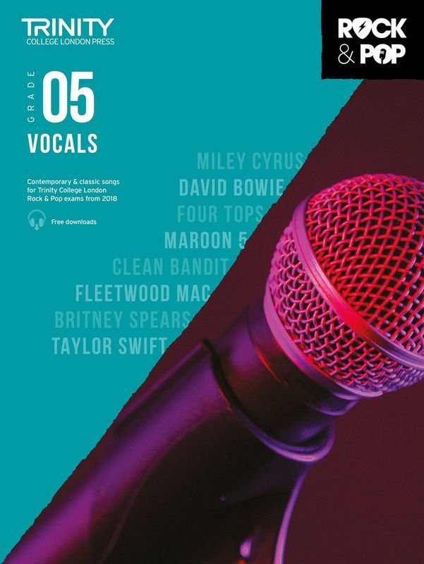 Trinity Rock & Pop Vocals Grade 5 (2018) — Voice (Trinity College London)
