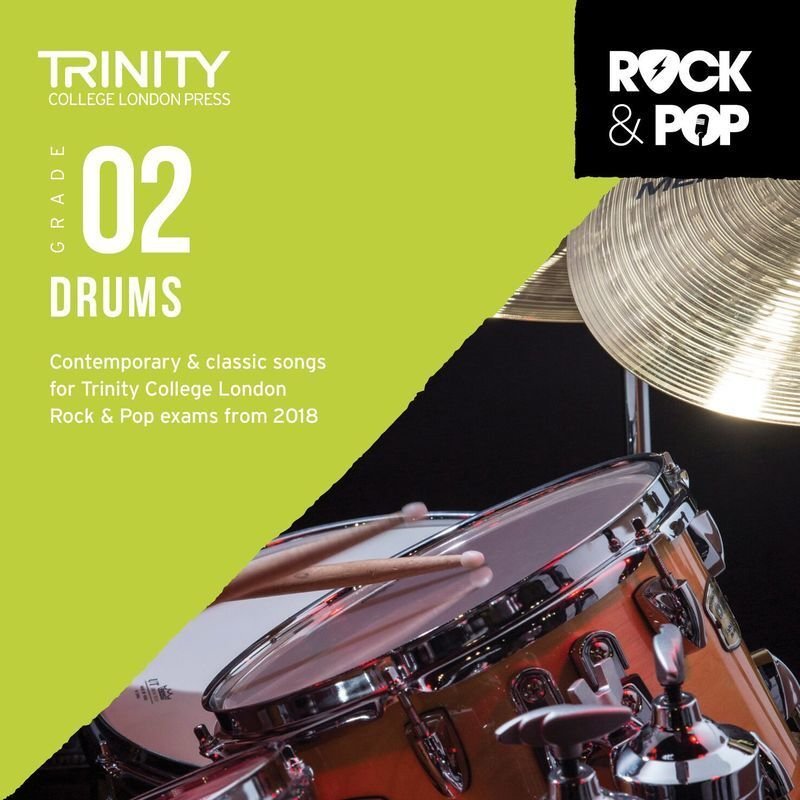 Trinity Rock & Pop Drums Grade 2 — CD 2018 (Trinity College London)