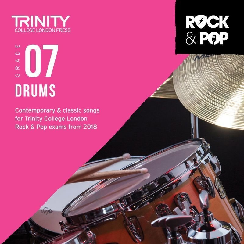 Trinity Rock & Pop Drums Grade 7 — CD 2018 (Trinity College London)