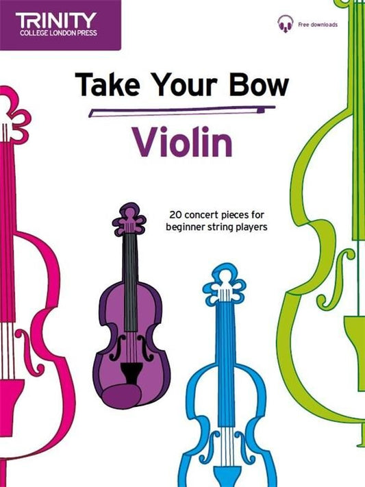 Take Your Bow Violin Sheet Music for Beginners by Celia Cobb and Naomi Yandell