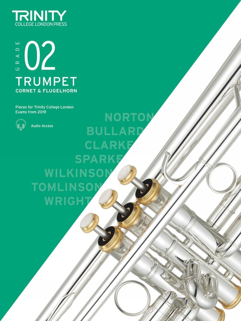 Trinity Trumpet Exam Pieces from 2019 — Grade 2 (Trinity College London)