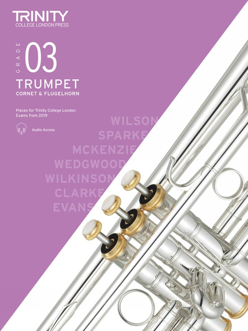 Trinity Trumpet Exam Pieces from 2019 — Grade 3 (Trinity College London)