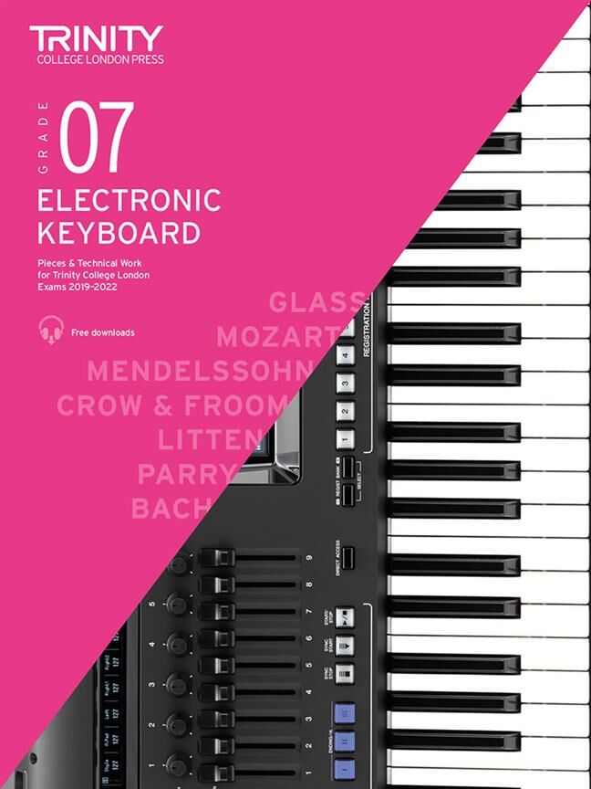 Trinity Keyboard Pieces Grade 7 2019 TCL018694 - Trinity College London