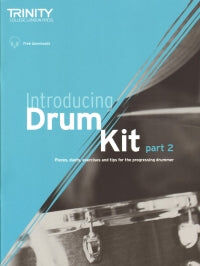 Trinity Introducing Drum Kit - Part Two: Percussion Sheet Music for Grades 1 and 2