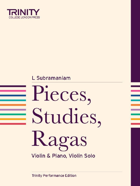 Subrmaniam - Ragas for Violin/Piano Sheet Music