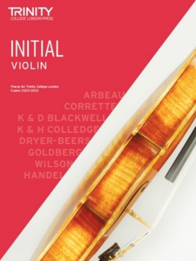Trinity Violin 2020-2023 Initial Score & Part - Trinity College London