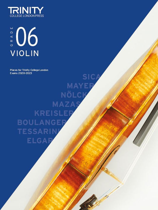 Trinity Violin Grade 6 Score & Part 2020-23