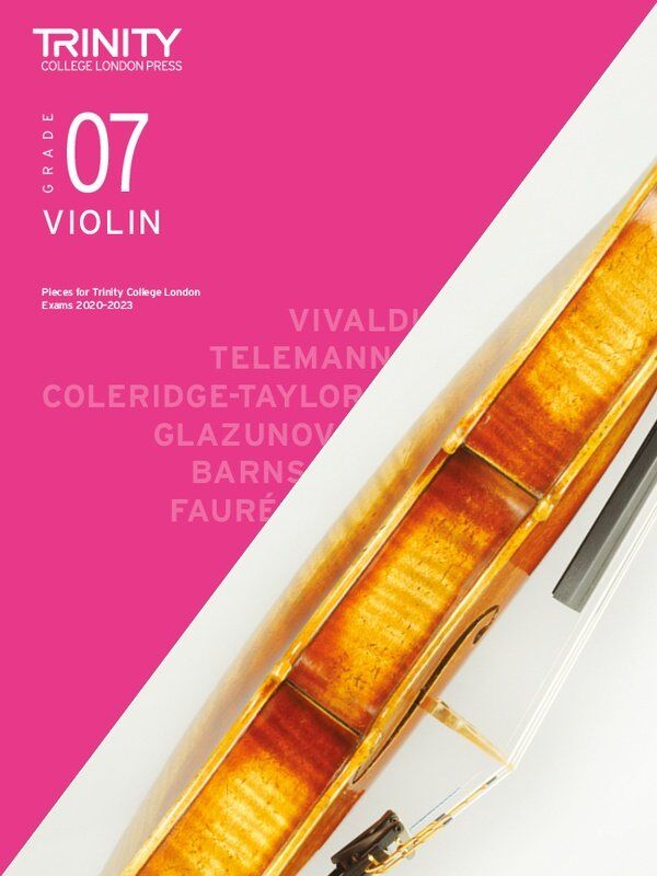 Trinity Violin Exam Pieces 2020-2023 Grade 7 for Violin and Piano