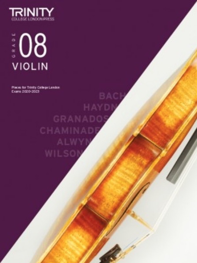 Trinity Violin Grade 8 Exam Pieces 2020-2023 - Score & Part - Trinity College London
