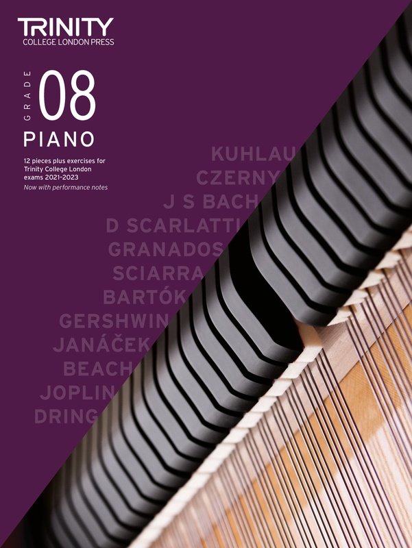 Trinity Piano Pieces & Exercises 2021-23 Gr 8 (Trinity College London)