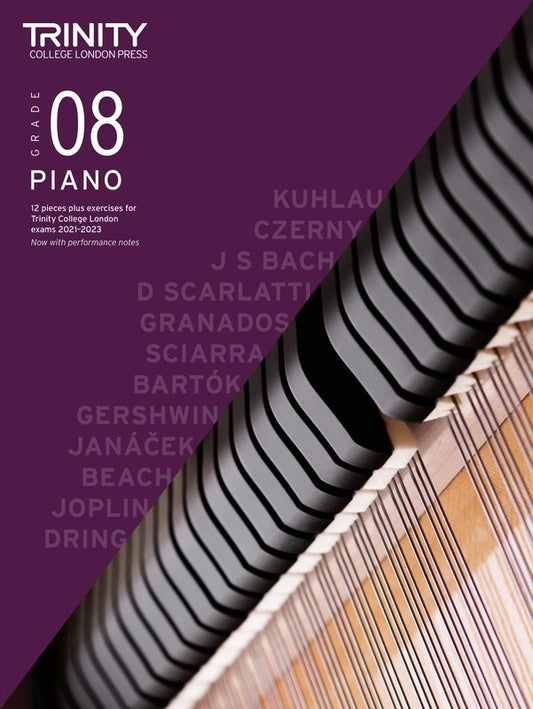 Trinity Piano Pieces & Exercises 2021-23 Gr 8 (Trinity College London)